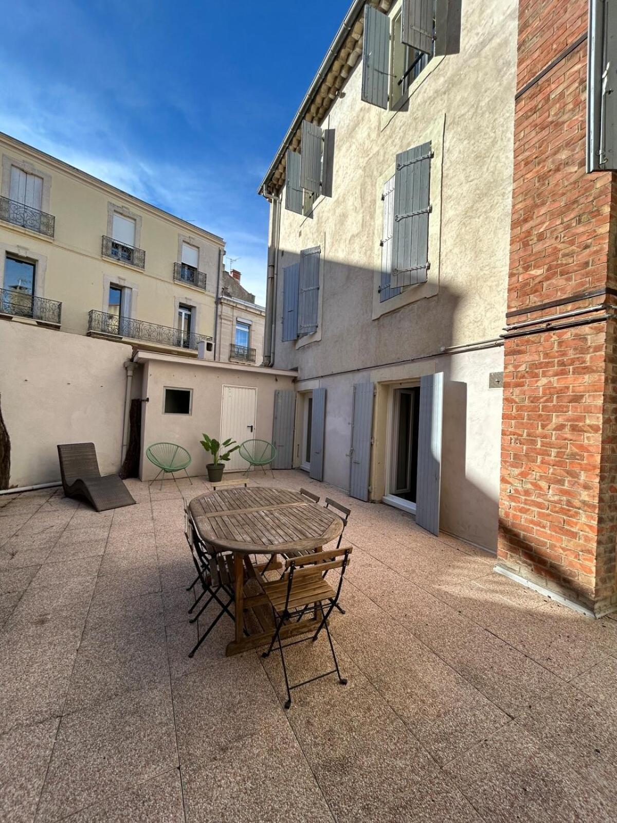 Grand Appartement De 100M2 -Allee Paul Riquet Beziers - 4Chambres - Wifi- Tv Connectee ภายนอก รูปภาพ